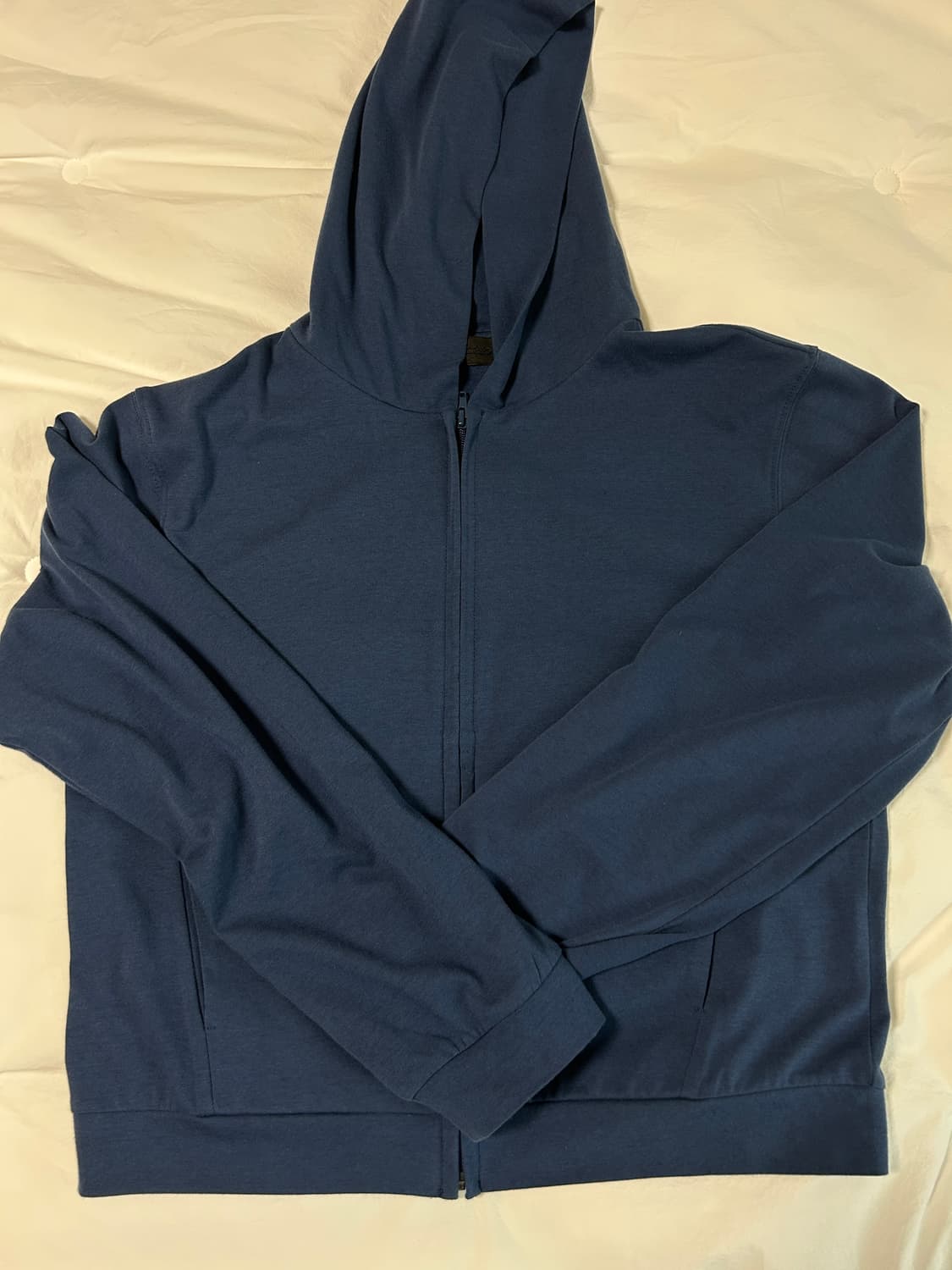 머듈 lounge hoodie zipup blue 2 상품이미지2