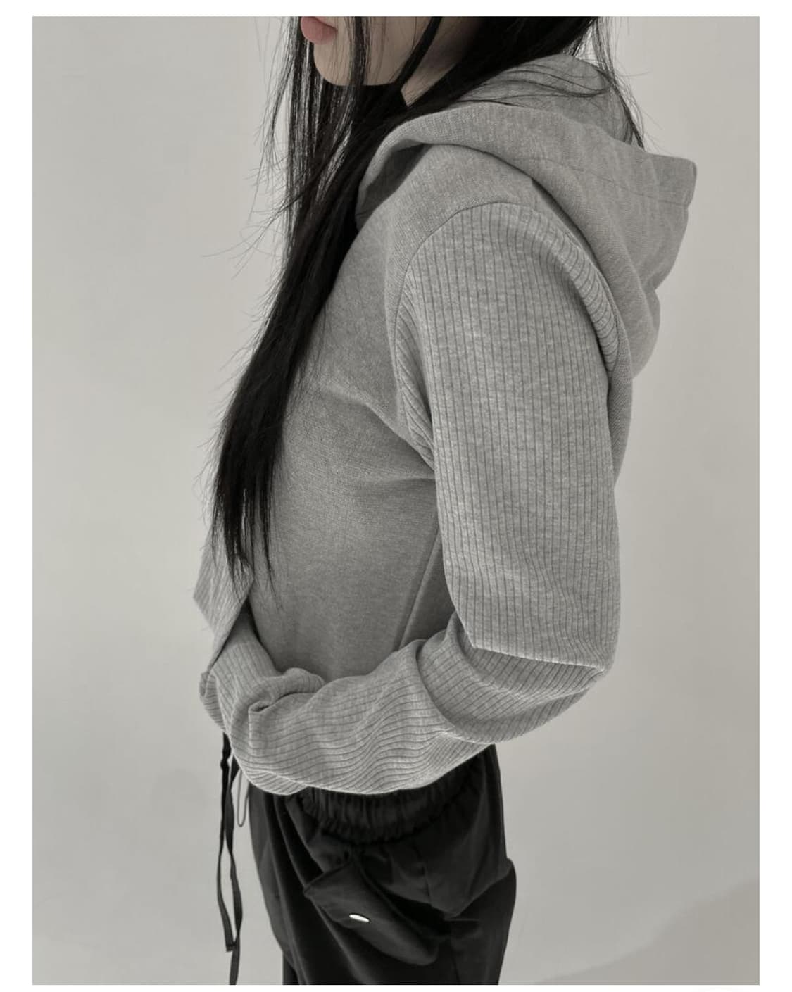디에어타운 후디 티셔츠 롱슬리브 hoodie long sleeve 상품이미지3