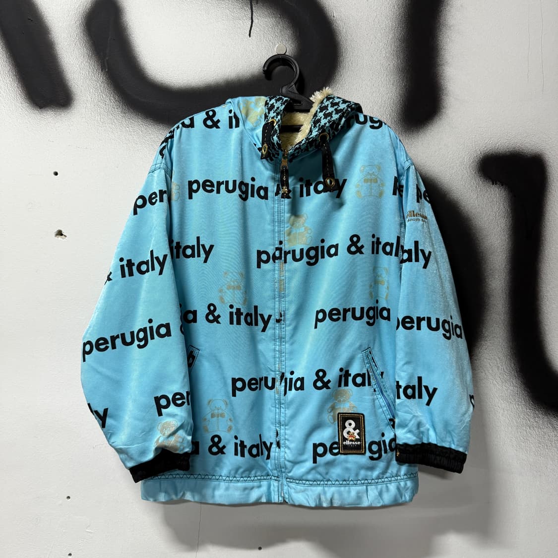 엘레쎄 리버시블 테디베어 후리스 집업 점퍼 자켓 상품이미지1