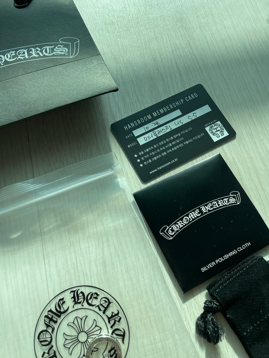 [US5.5] 크롬하츠 미니플러스링 상품이미지5