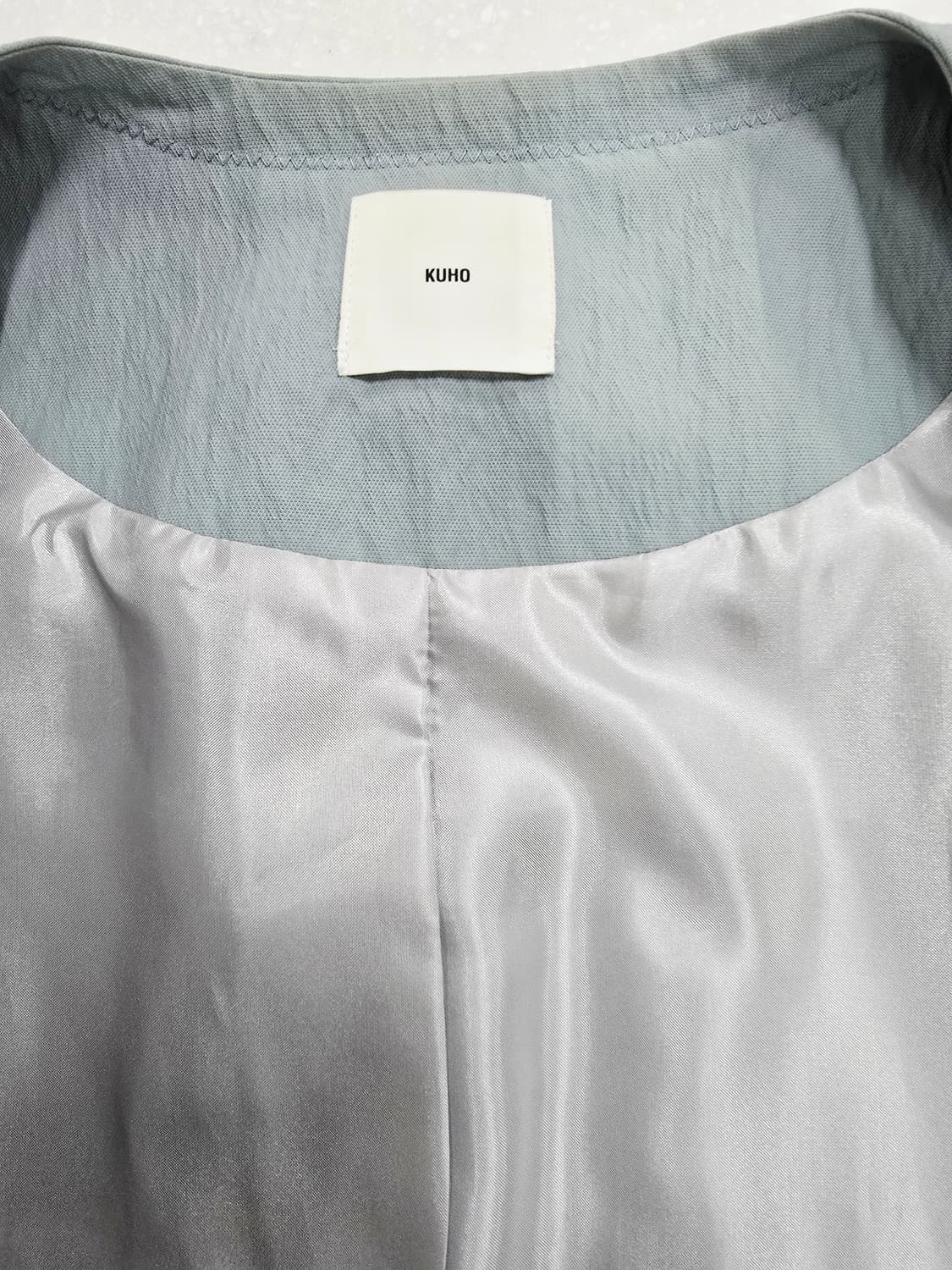 구호 하늘색 여성용 자켓 상품이미지8