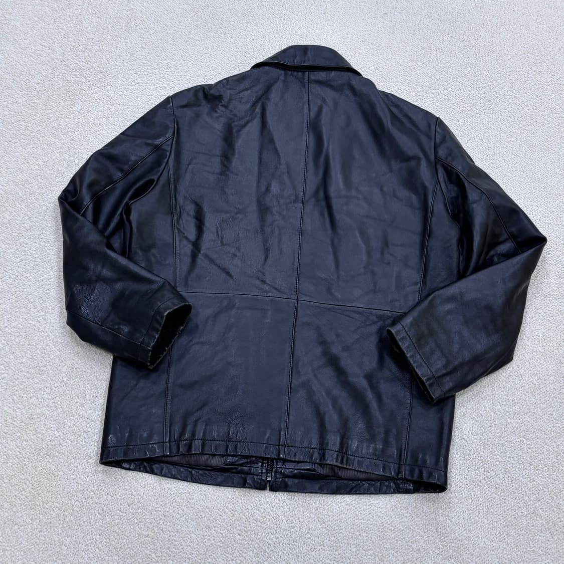 실측확인 런던포그 남성 양가죽 자켓 0429E 상품이미지2