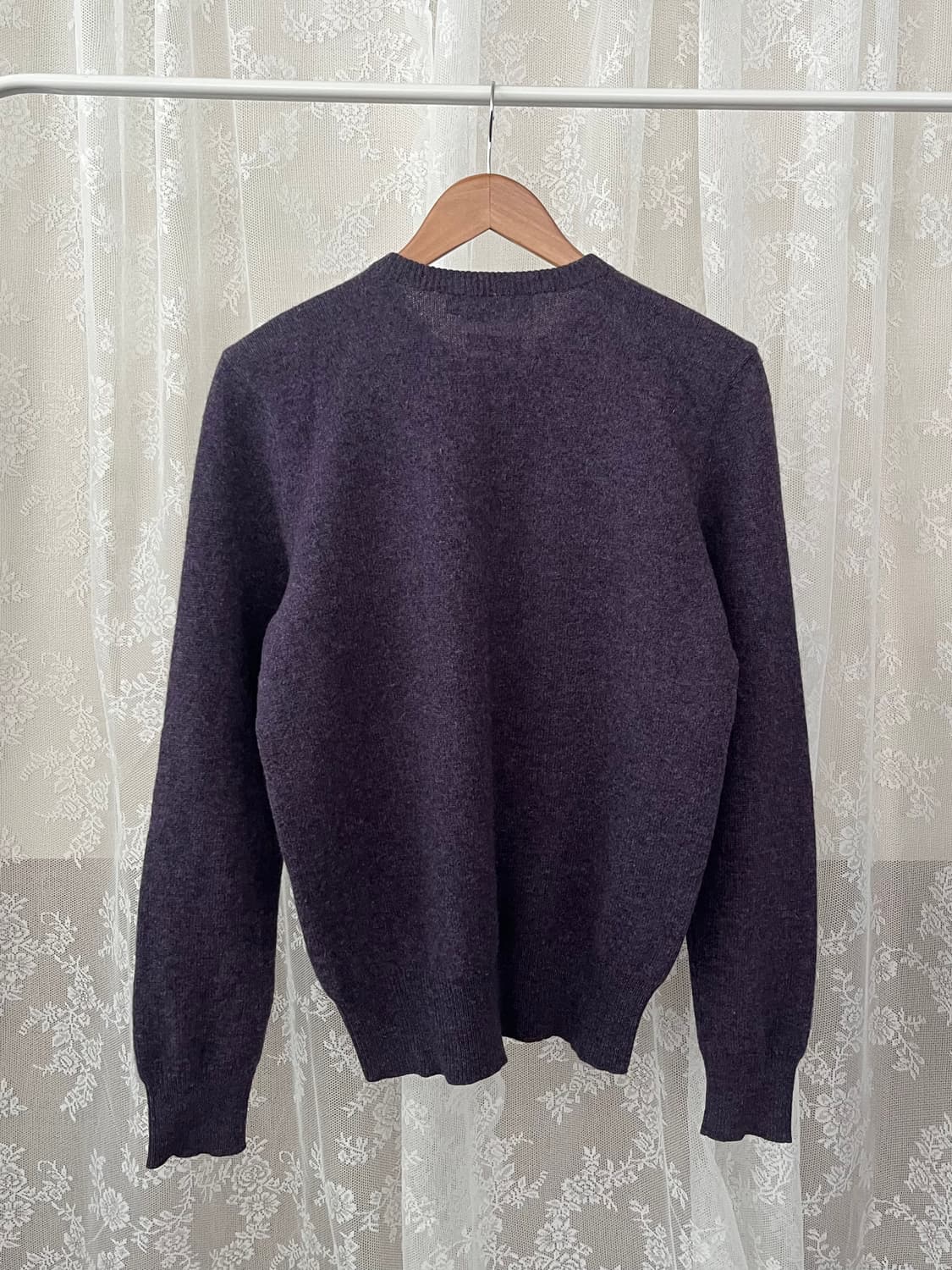 S) 폴로 랄프로렌 빈티지 램스울 니트 퍼플 상품이미지2