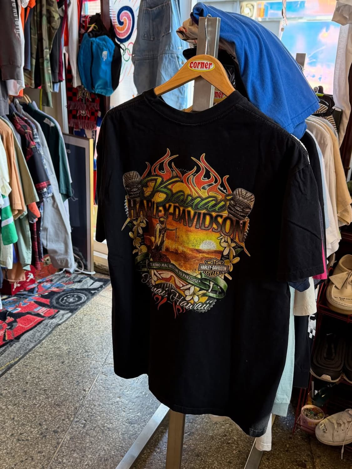 🌴HARLEY-DAVIDSON KAUAI 빈티지 티셔츠 상품이미지1