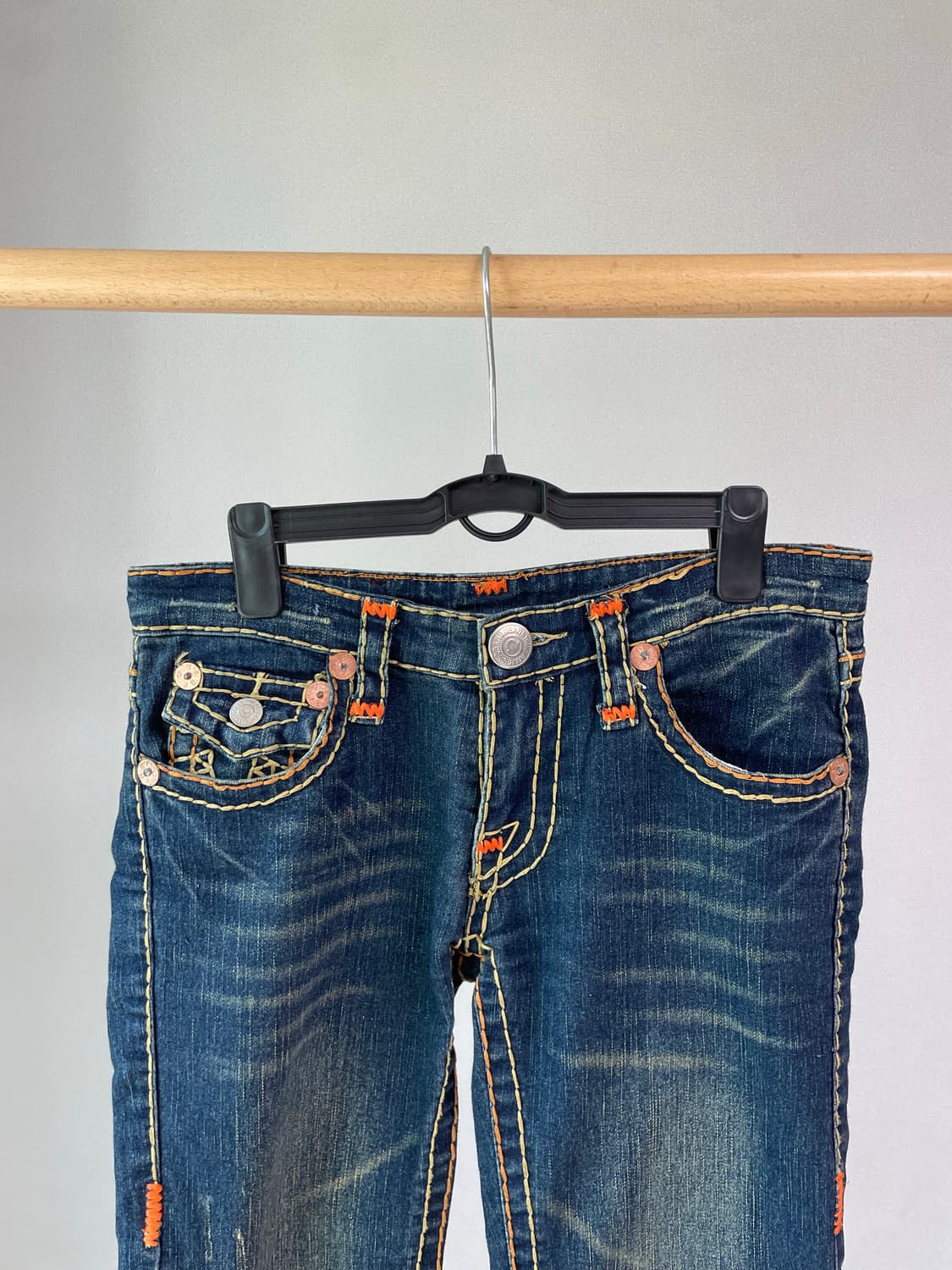 True Religion 데님 7부 팬츠(Made in USA) 상품이미지4