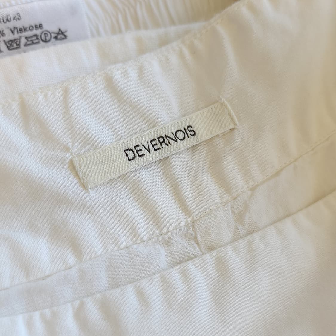 90s 빈티지 스커트 유럽  화이트 스커트 자수 스커트 상품이미지10