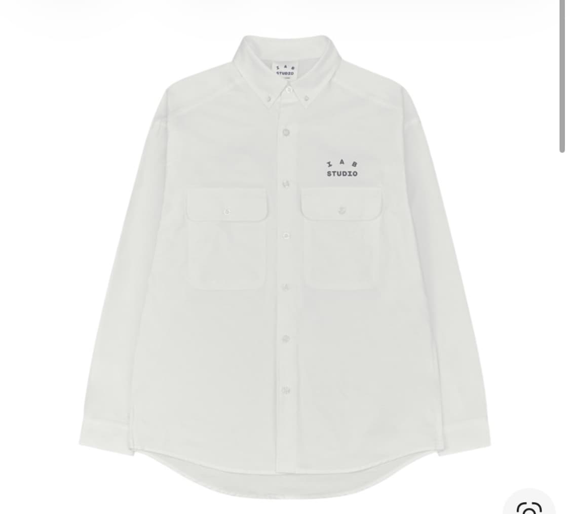 아이앱 워크셔츠 화이트 상품이미지1