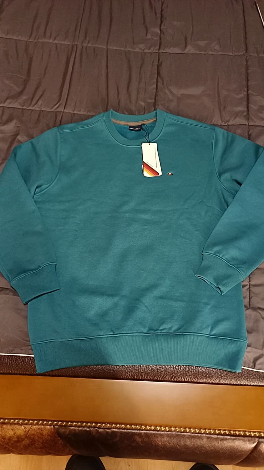 엘레쎄 미사용 기모맨투맨 실측105 가슴58 기장72 상품이미지1