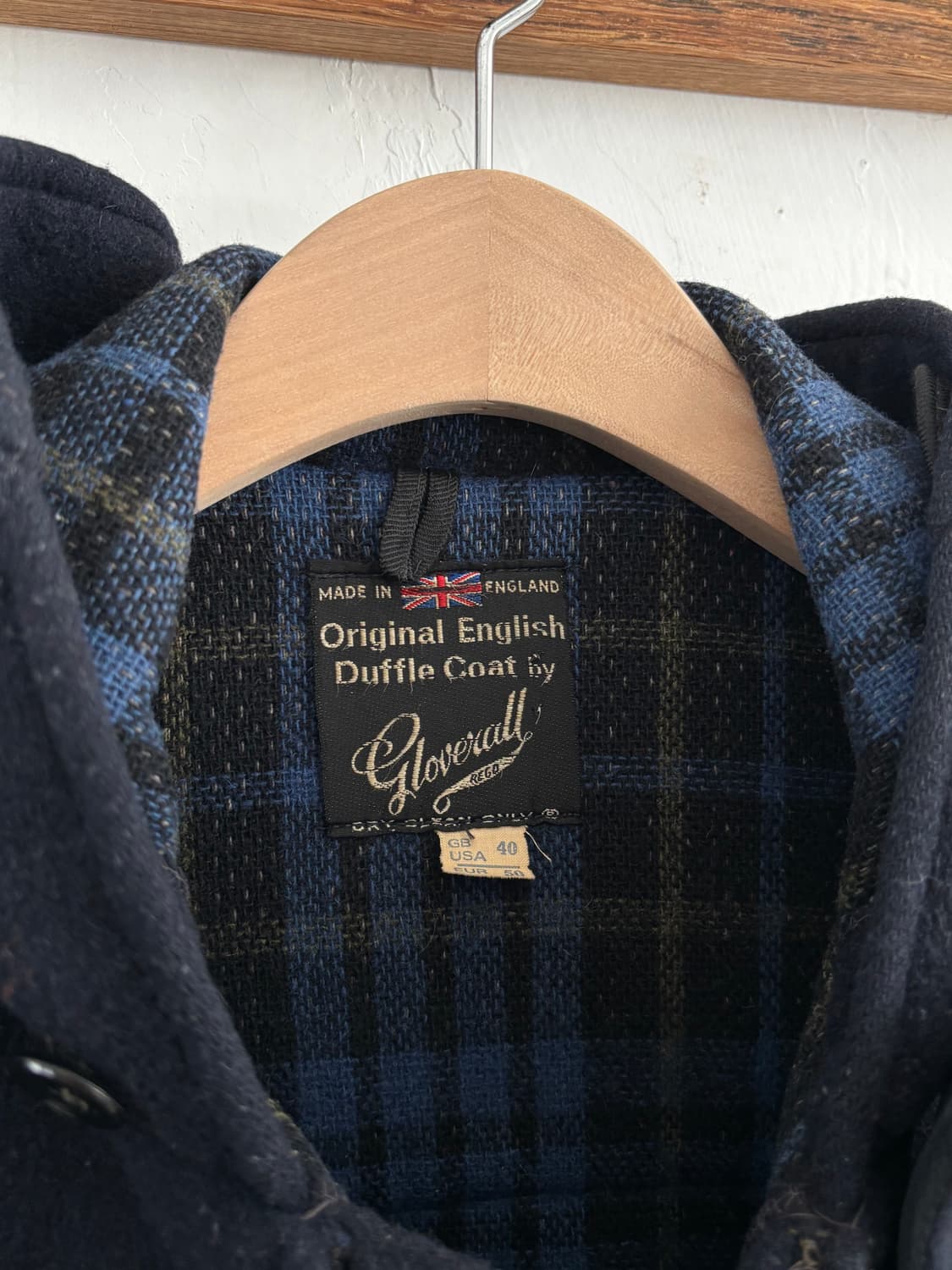 Gloverall 글로버올 네이비 더플 코트  상품이미지6
