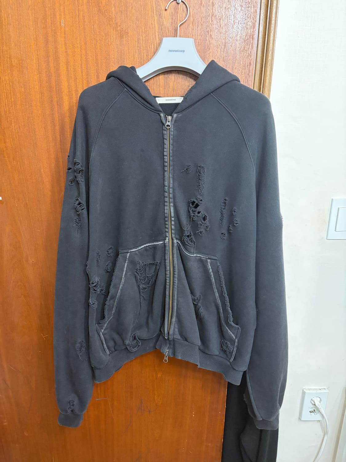 논노드 후드집업 1사이즈 상품이미지1