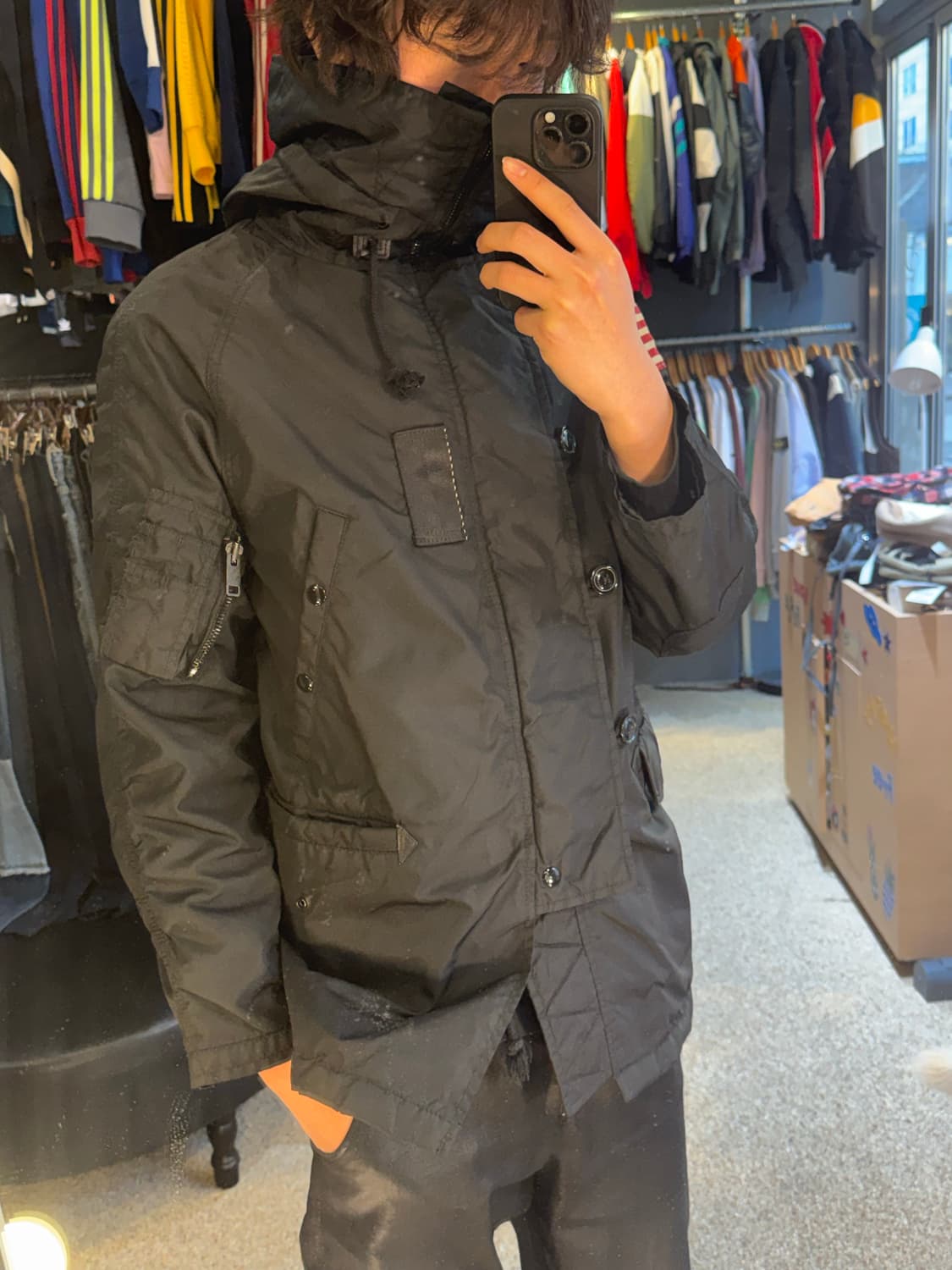 데님 서플라이 코트 자켓 상품이미지4