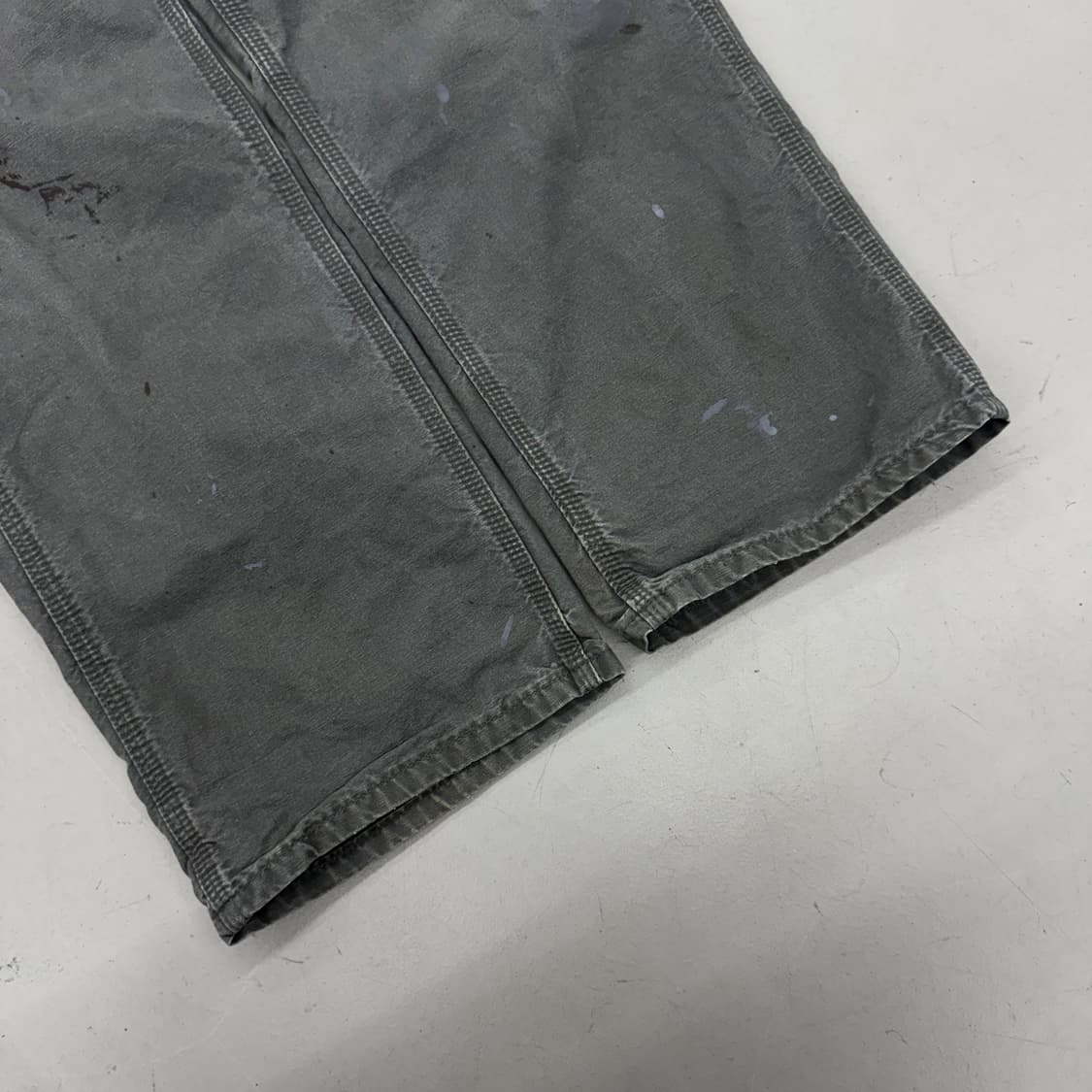 칼하트 OG 가죽패치 카펜터 페이딩 와이드 워크팬츠 상품이미지5