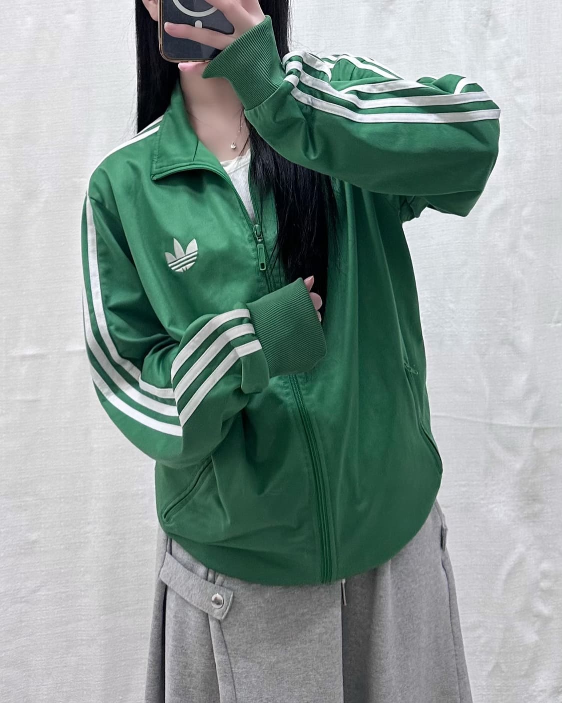 아디다스 구파이어버드 그린 트랙탑 져지 상품이미지1