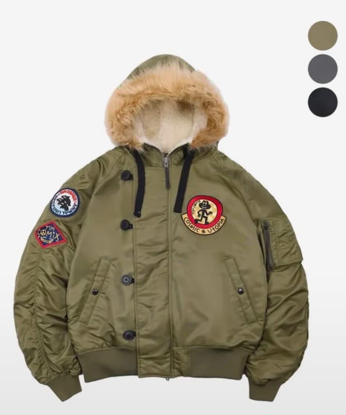 팀코믹스 ma-1 s사이즈 구함 상품이미지1