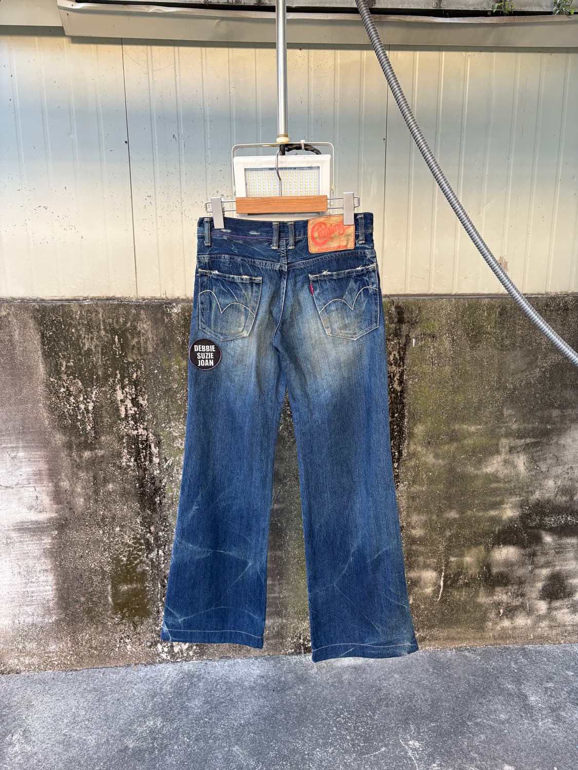 히스테릭 글래머 데님 부츠컷 팬츠 상품이미지2