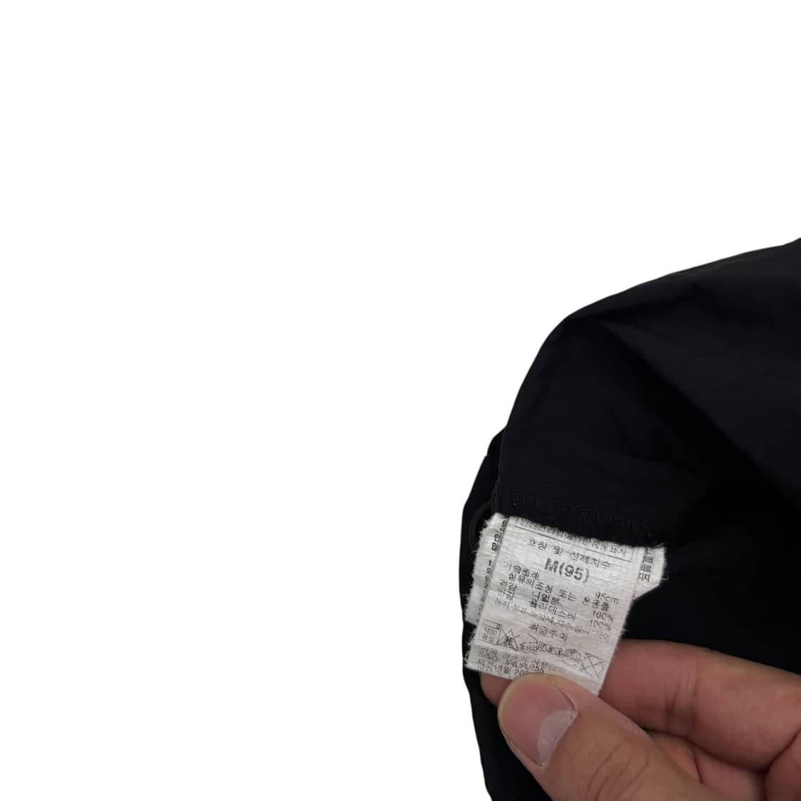 지프 블랙 반팔 아노락 자켓 상품이미지4