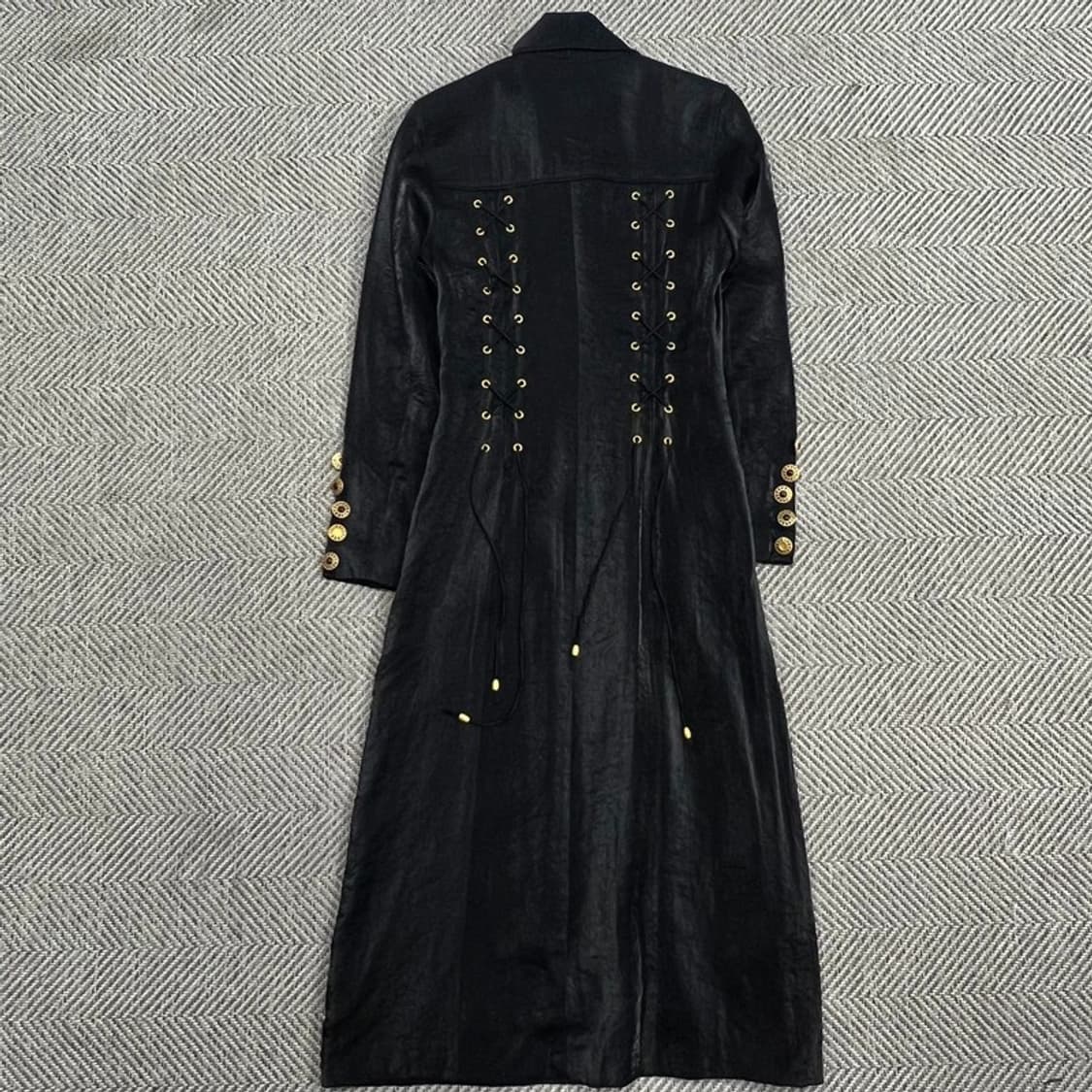 펑크 고딕 아일렛 맥시 원피스 v0930 상품이미지2