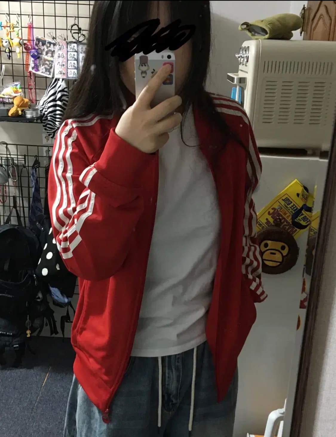 아디다스 져지 빨강 상품이미지1