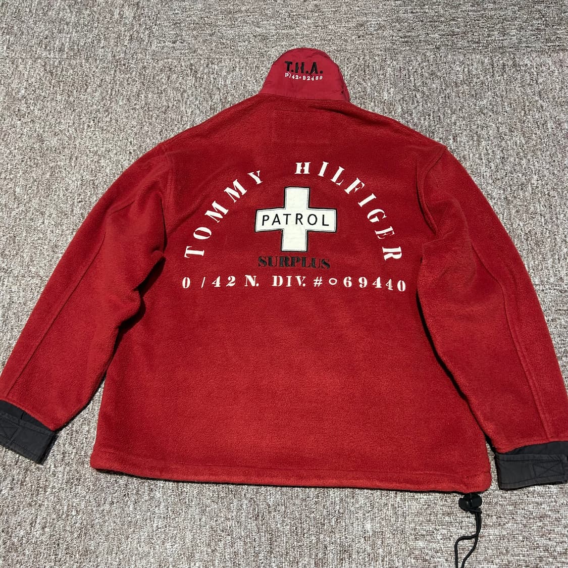 XL) 타미힐피거 플리스 후리스 아노락  상품이미지5