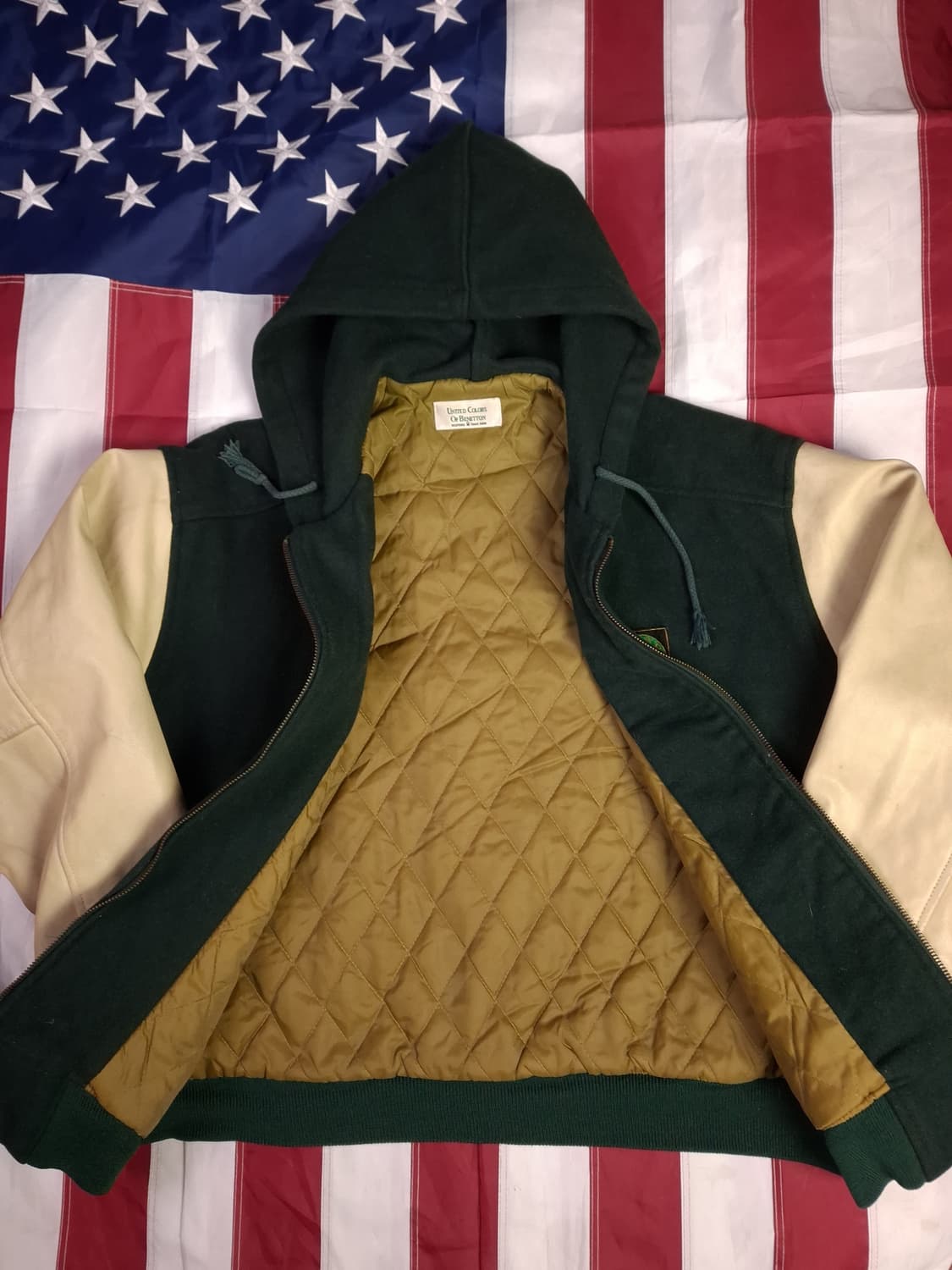 오리지날 80's 국내산 베네통 후드 자켓 상품이미지8