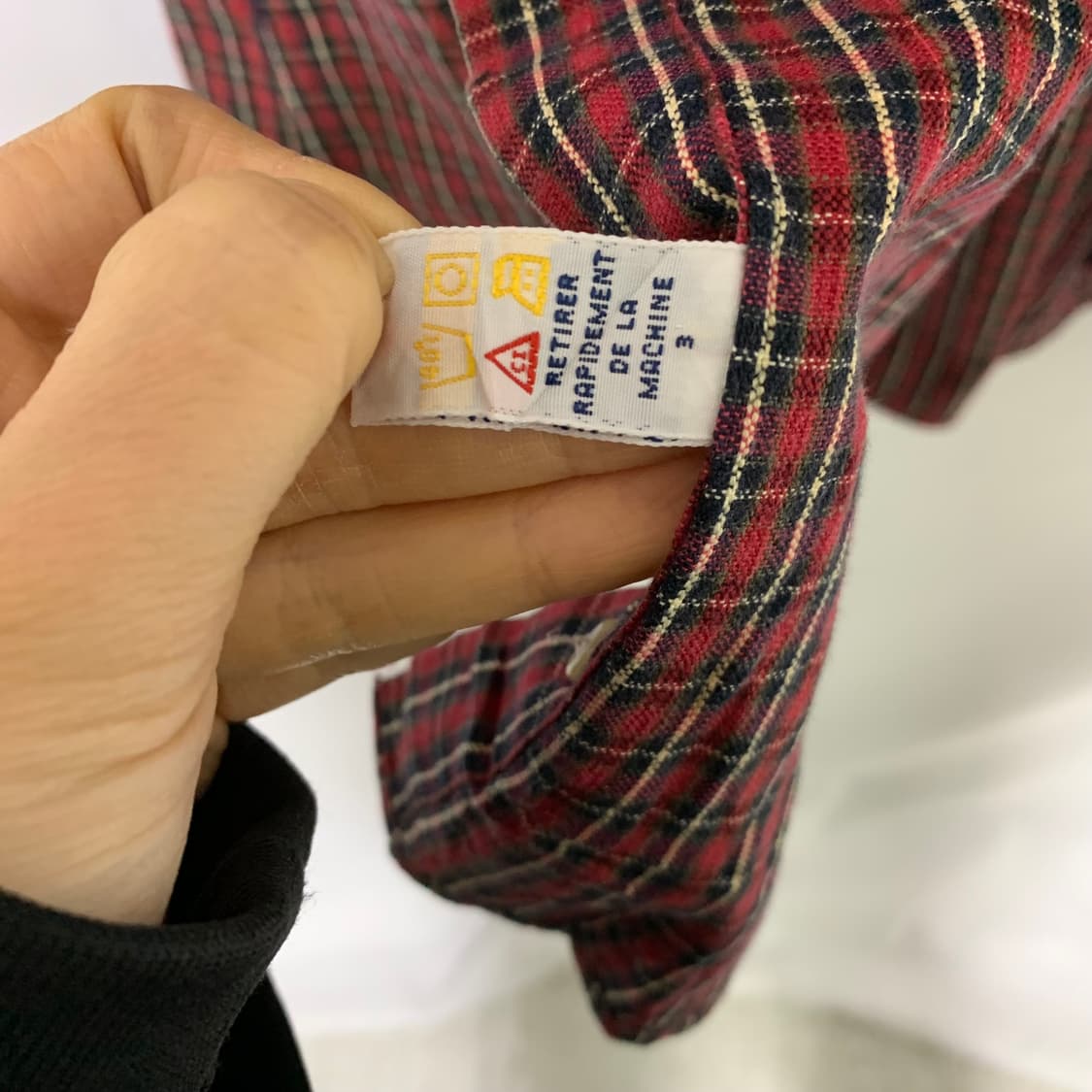 폴로 랄프로렌 블레이크 레드 체크 면 남방 긴팔 코튼 셔츠 홍콩st 상품이미지5