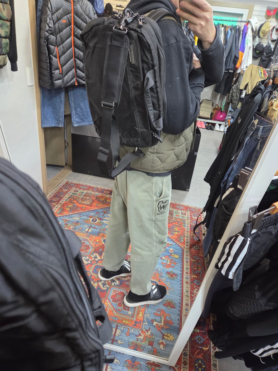 블랙야크 서류가방 노트북가방 크로스백 겸용 백팩  상품이미지9