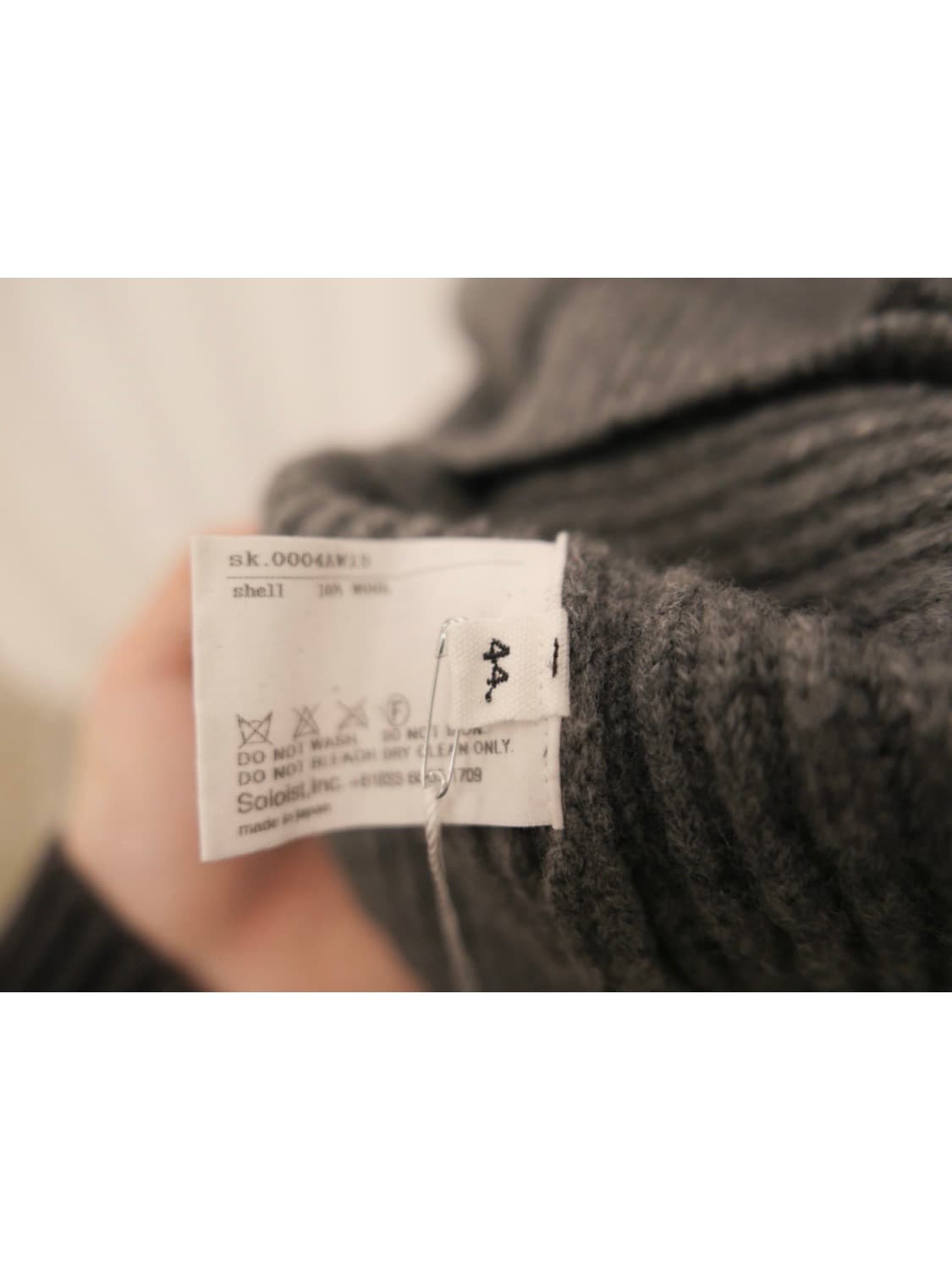 타카히로 미야시타 더 솔로이스트 숄카라 가디건 상품이미지5