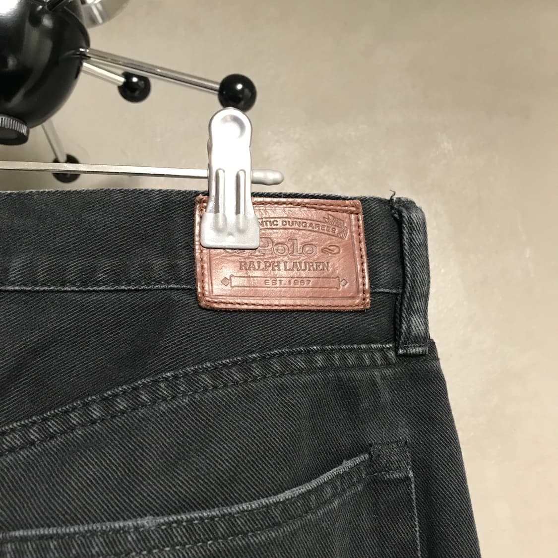 폴로 랄프로렌 블랙 데님 팬츠 32/32 상품이미지4