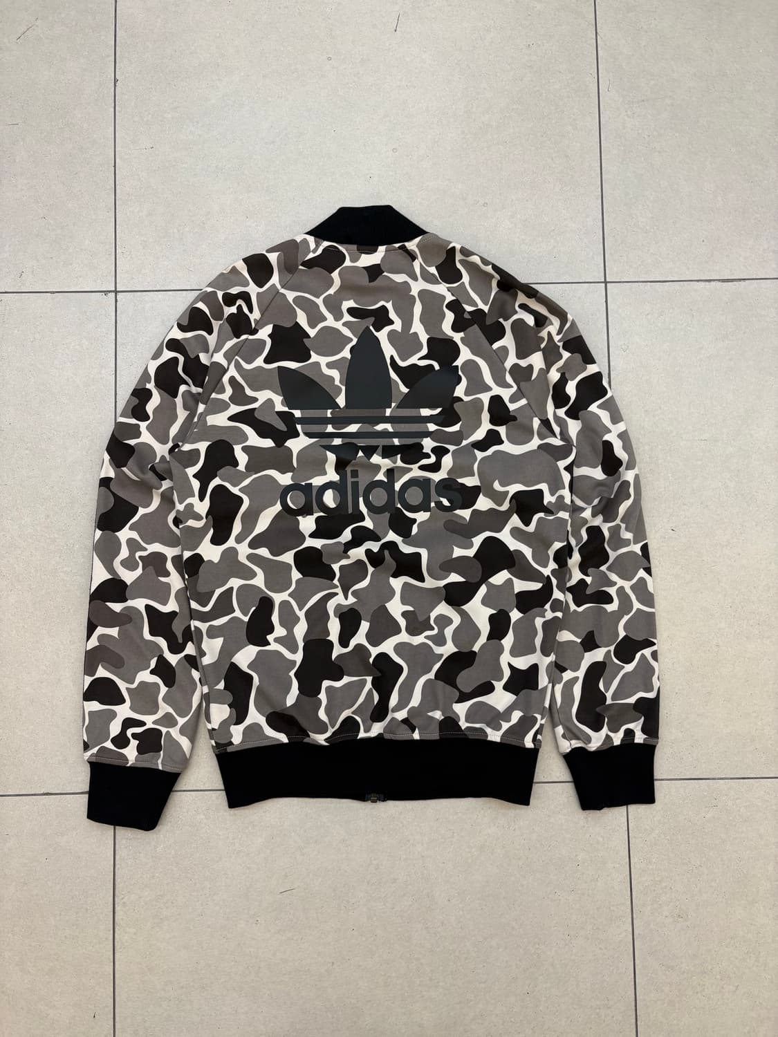 아디다스 블랙 카모 져지 상품이미지5