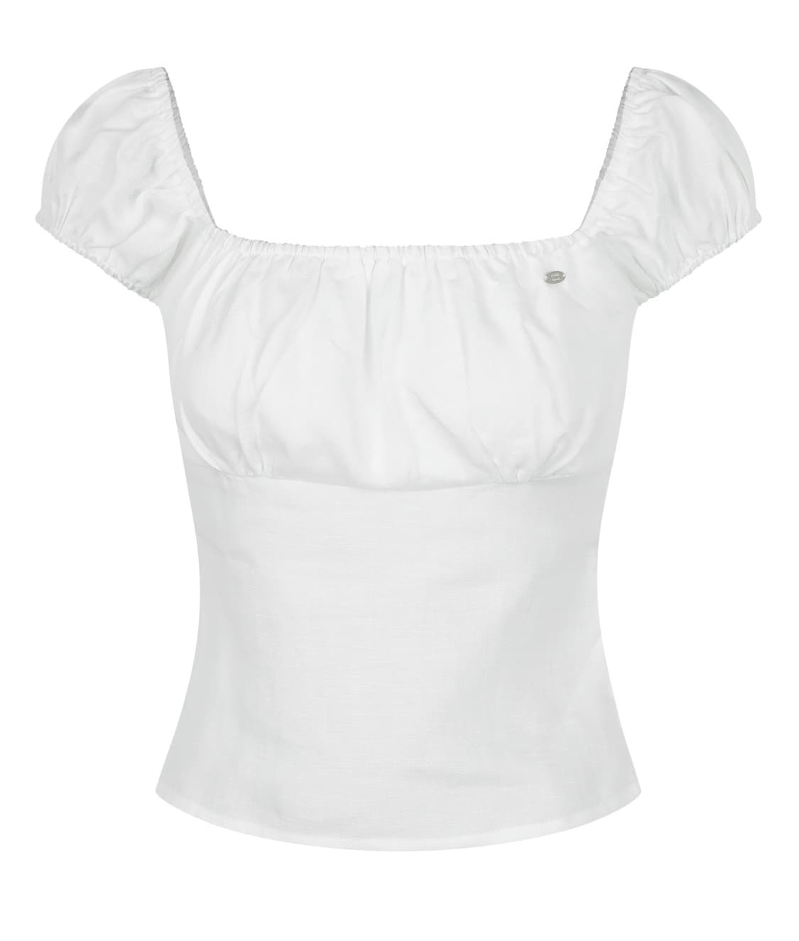 Pale Jade Square Neck Puff BL - Basic 상품이미지1