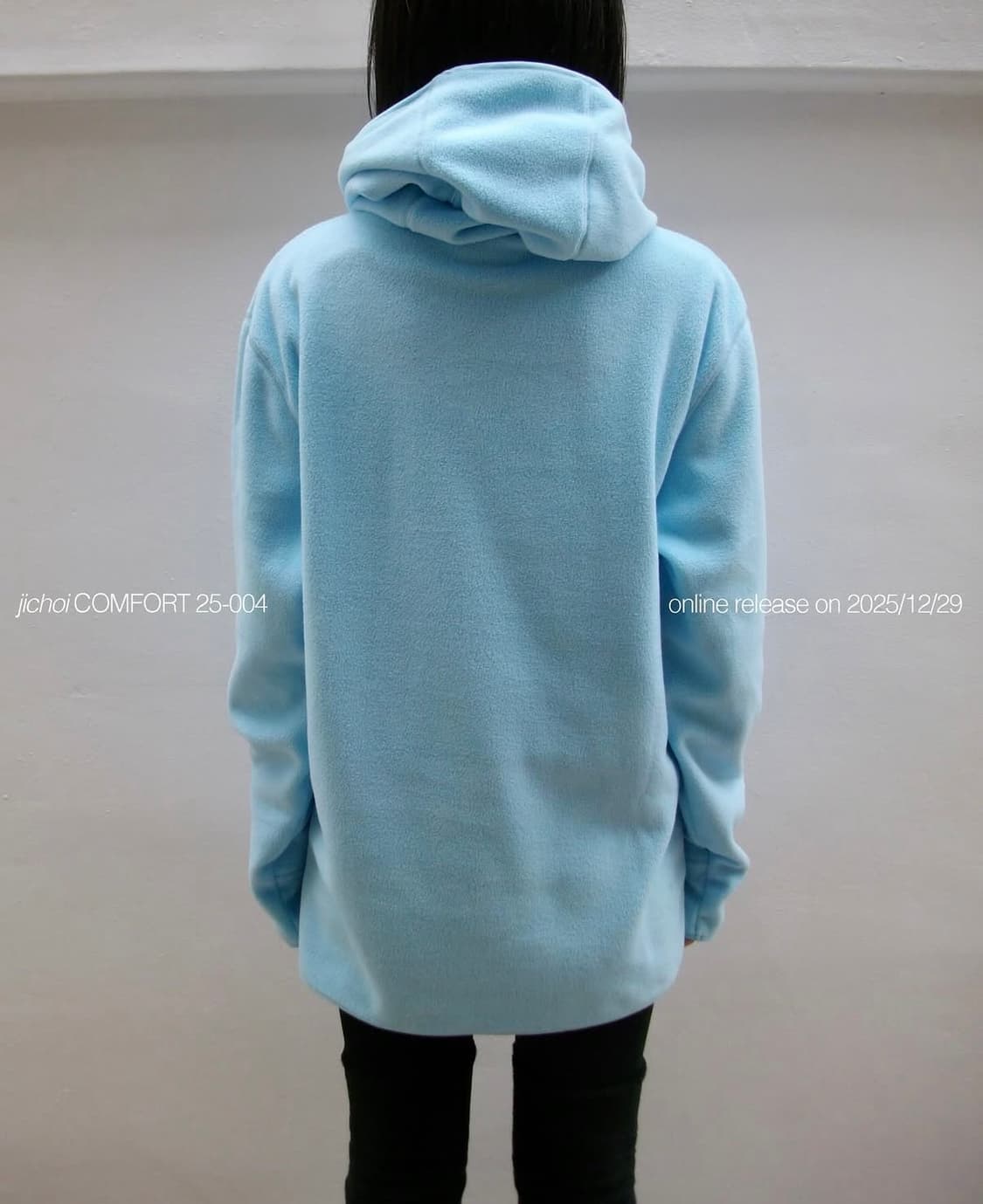지초이 MICRO POLAR FLEECE HOODIE 상품이미지2