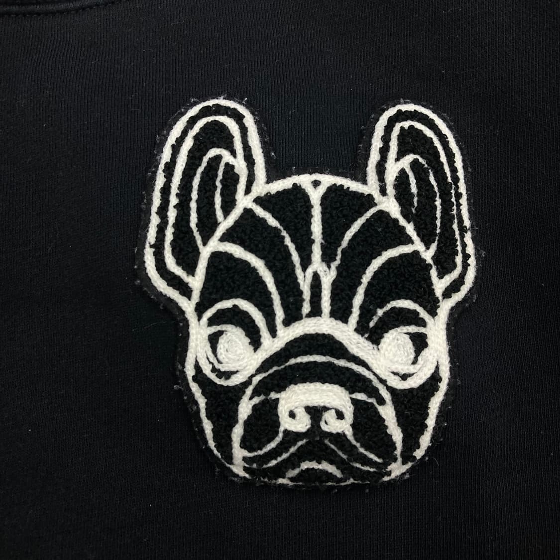 라이프워크 블랙 컬러 베이직 로고 맨투맨 상품이미지2