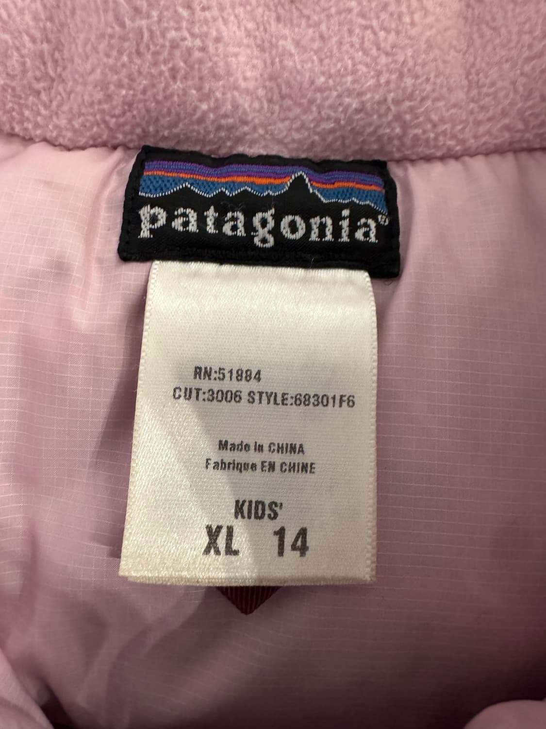 파타고니아 키즈 패딩 XL(여성가능) 상품이미지4