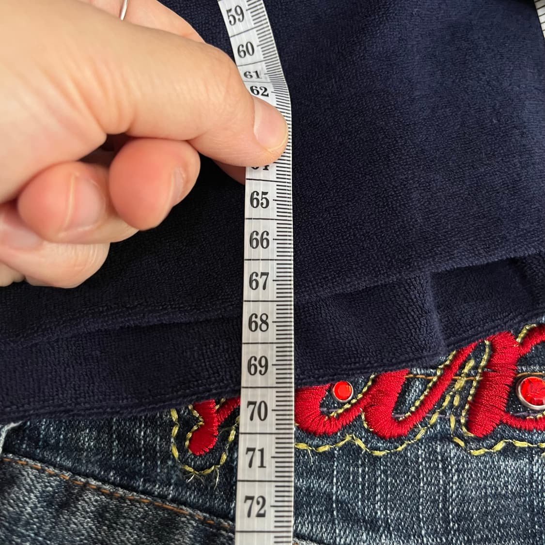 쥬시꾸뛰르 타올소재 팬츠 55 상품이미지5