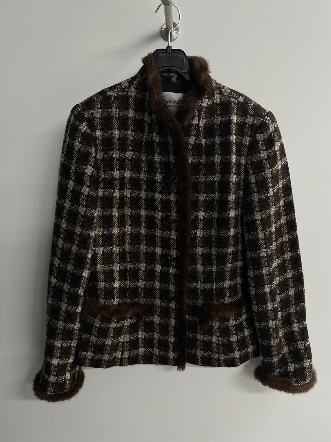 준아시다 밍크 양모 자켓 상품이미지1