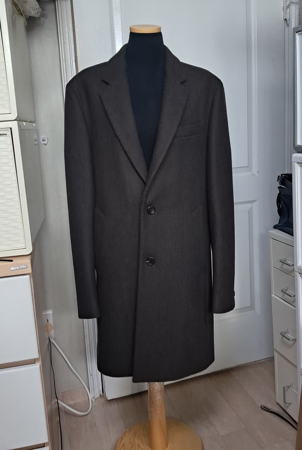 커스텀멜로우 customellow 남성 모 코트 100~105 상품이미지1