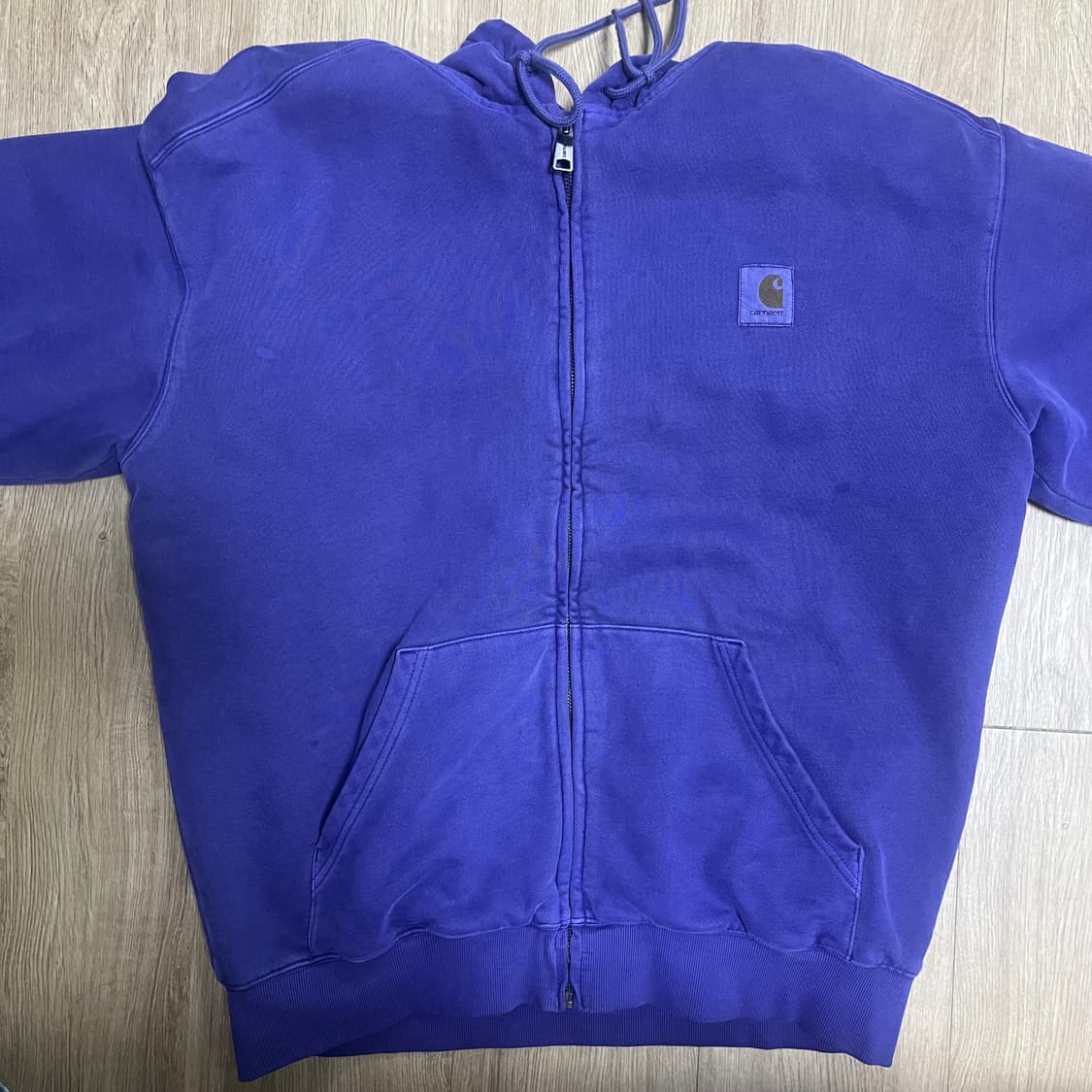 칼하트 WIP, hooded vista 자켓, aura(피그먼트퍼플) L 상품이미지3