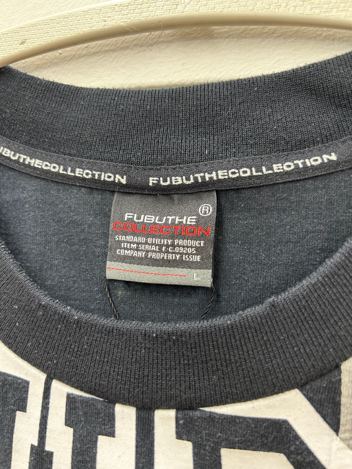 FUBU Y2K 빅로고 반팔 티셔츠 블록코어 스트릿룩 상품이미지3