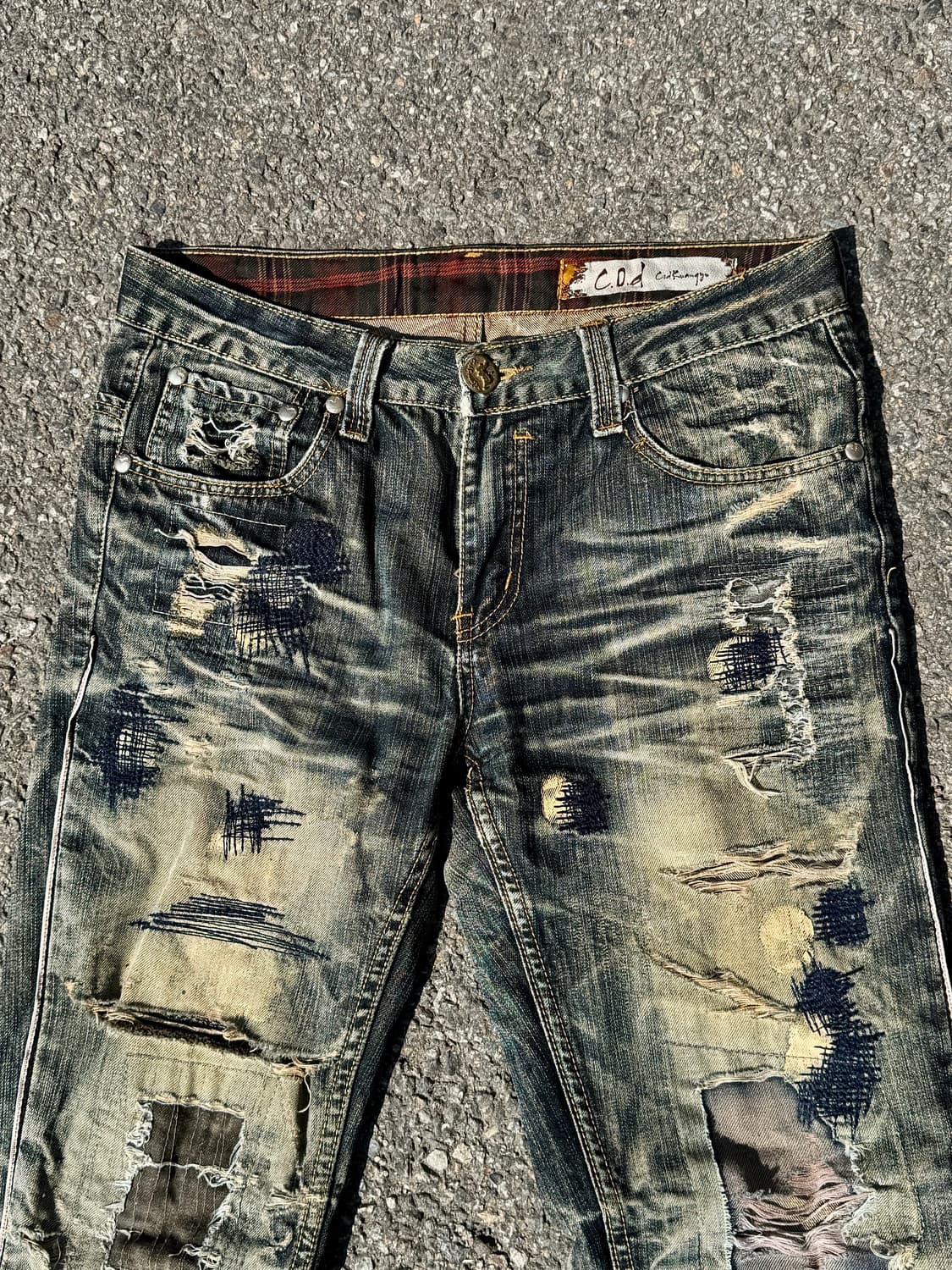 C.O.D high quality Selvedge Repair Denim 상품이미지2