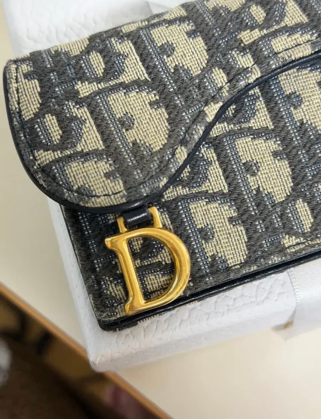 디올 오블리크 새들 카드지갑(풀구성)(정품 보증카드O)(하자없음) 상품이미지2