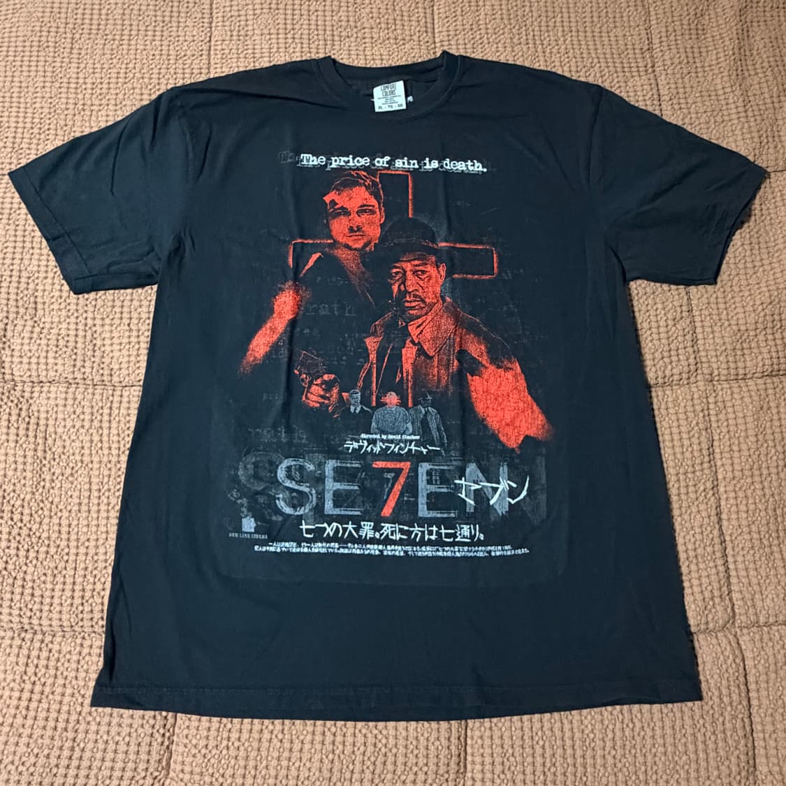 영화 세븐 그래픽 티셔츠 상품이미지1