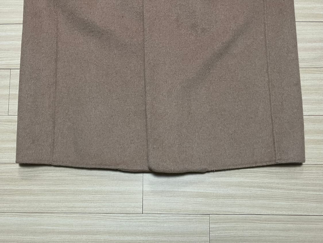 [95] 앤듀 캐시미어 블렌디드 코트 세미오버핏 카멜 상품이미지5