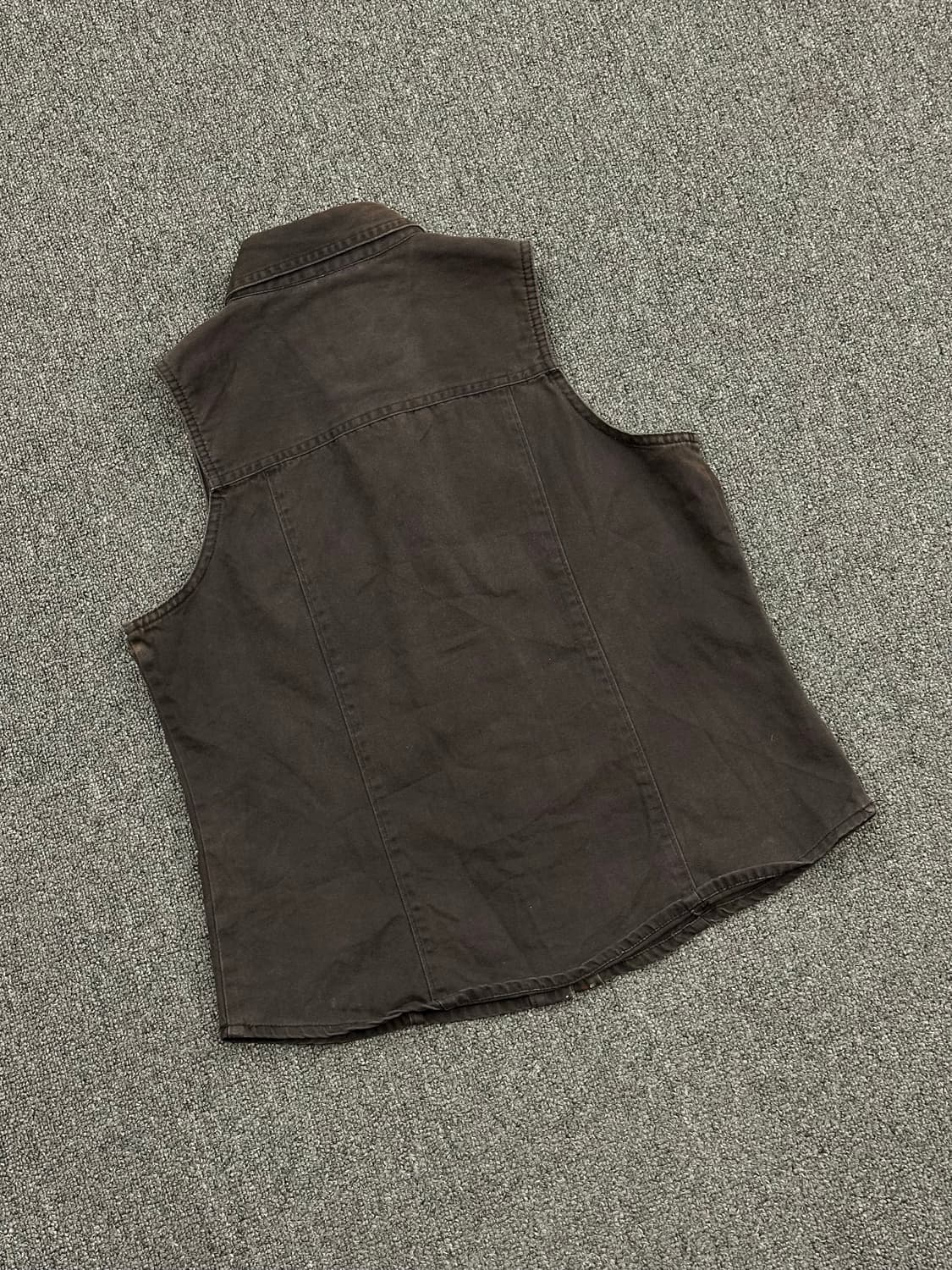 M)할리데이비슨 빈티지 여성 조끼베스트 셔츠 상품이미지2