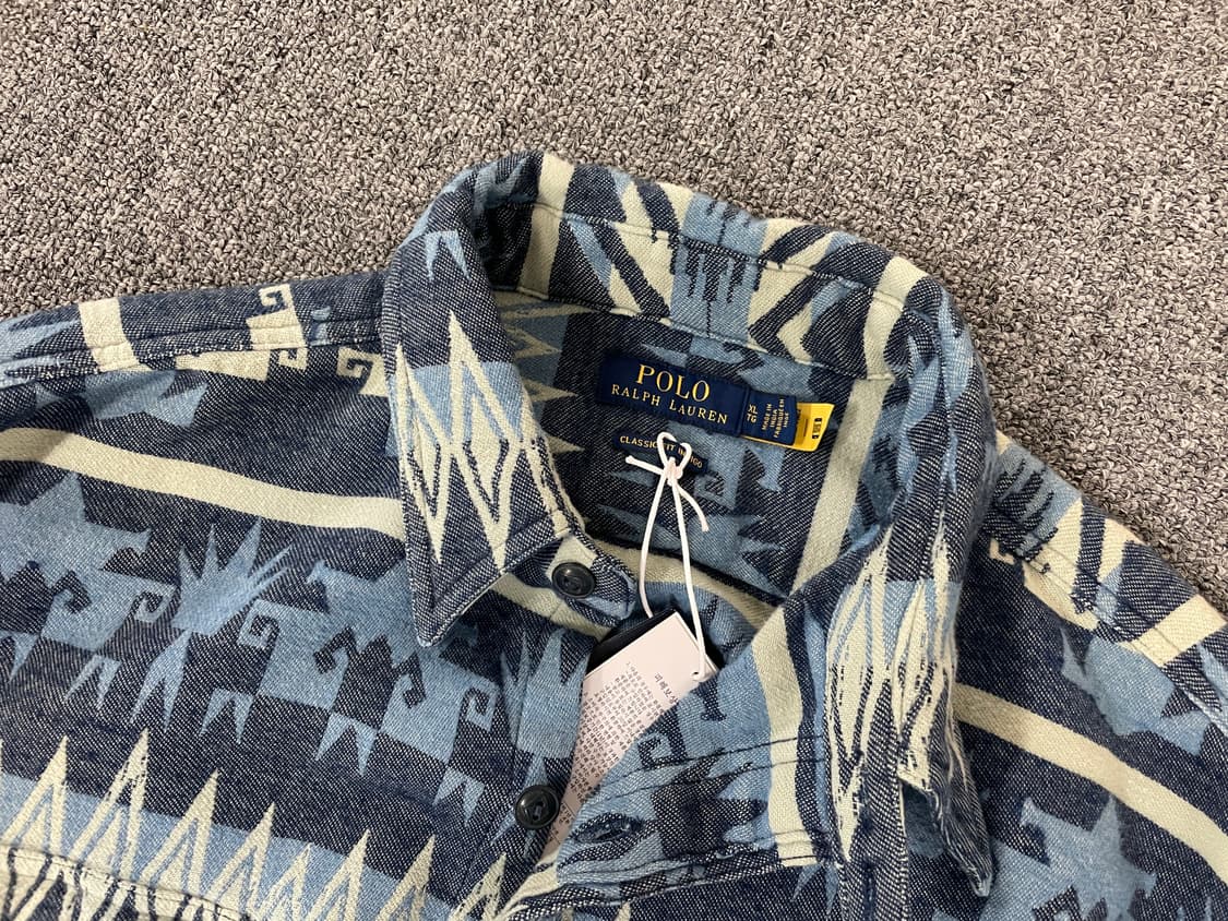 폴로 랄프로렌 인디고 워크셔츠 XL 상품이미지2