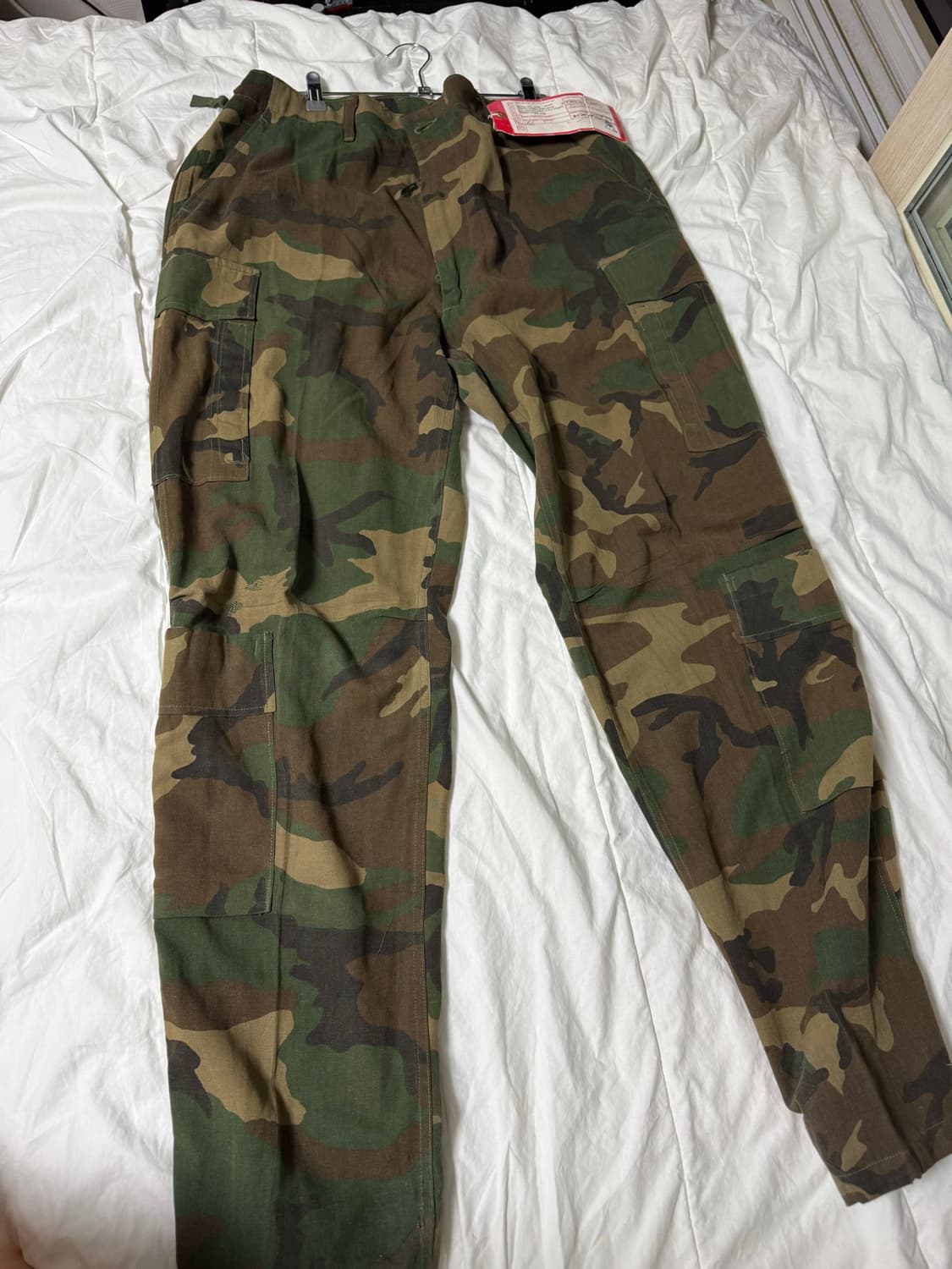 빈티지 미 공군 카모팬츠 상품이미지1