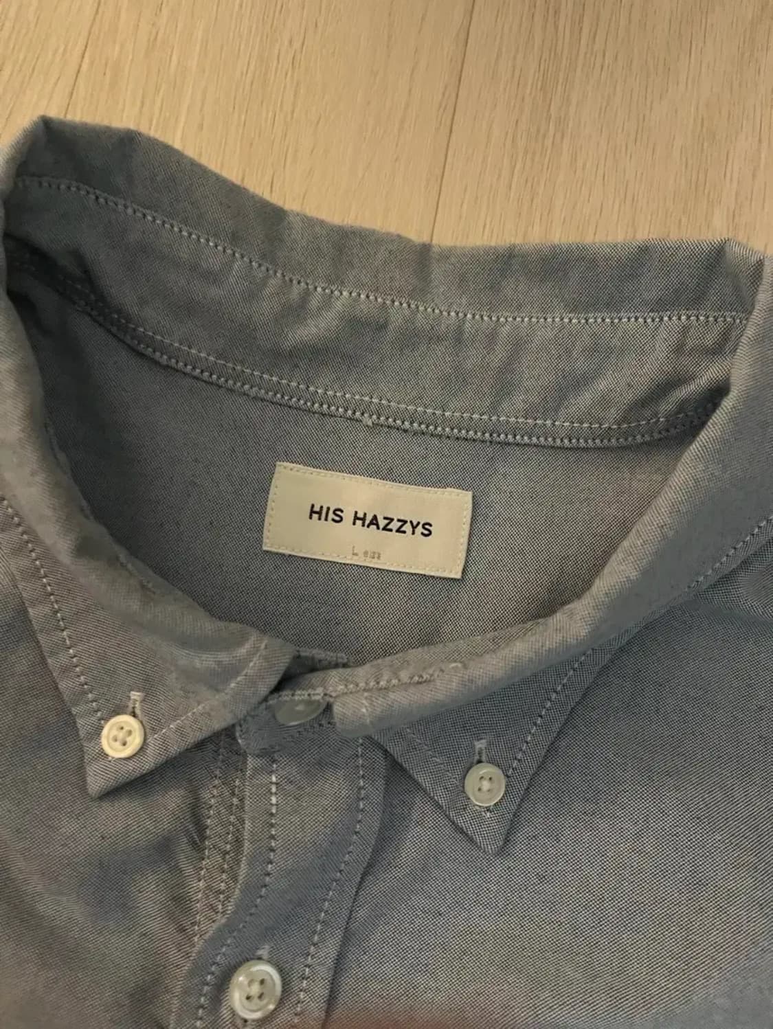 HIS 헤지스 그랜트 옥스포드셔츠 L 상품이미지3