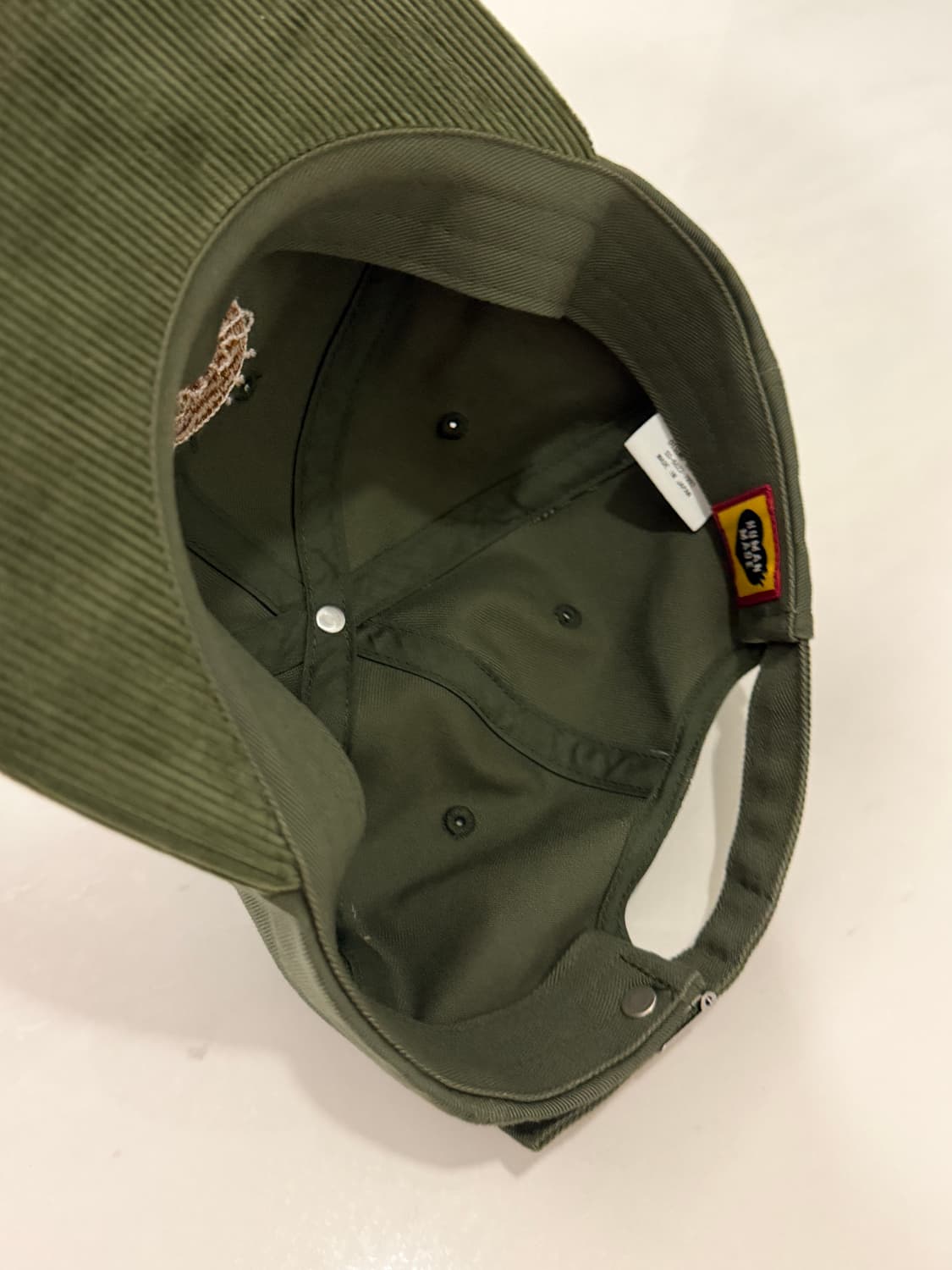 휴먼메이드 코듀로이 캡 상품이미지2