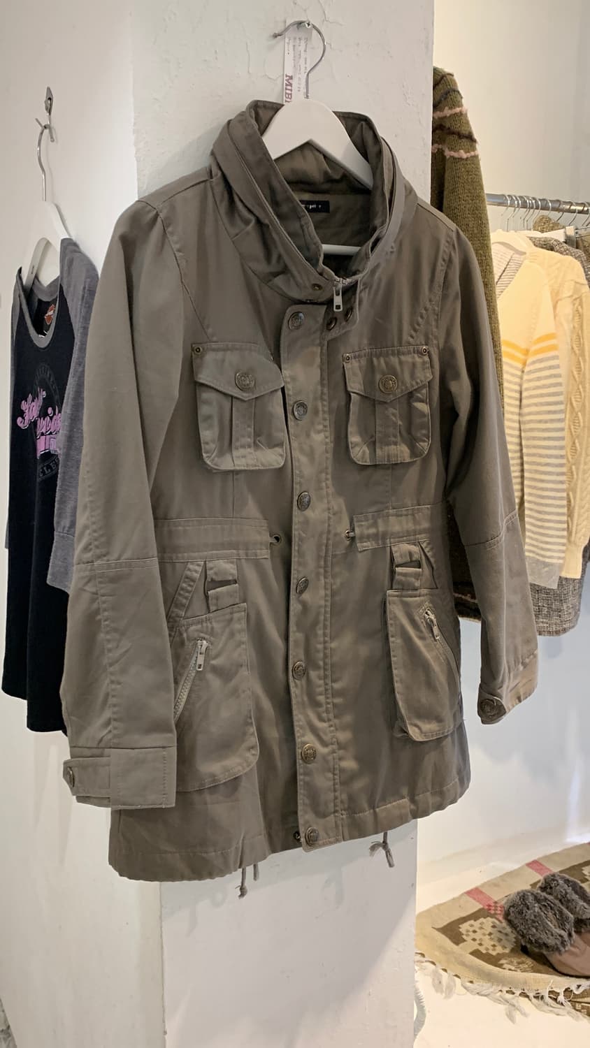 Khaki safari jacket 상품이미지3