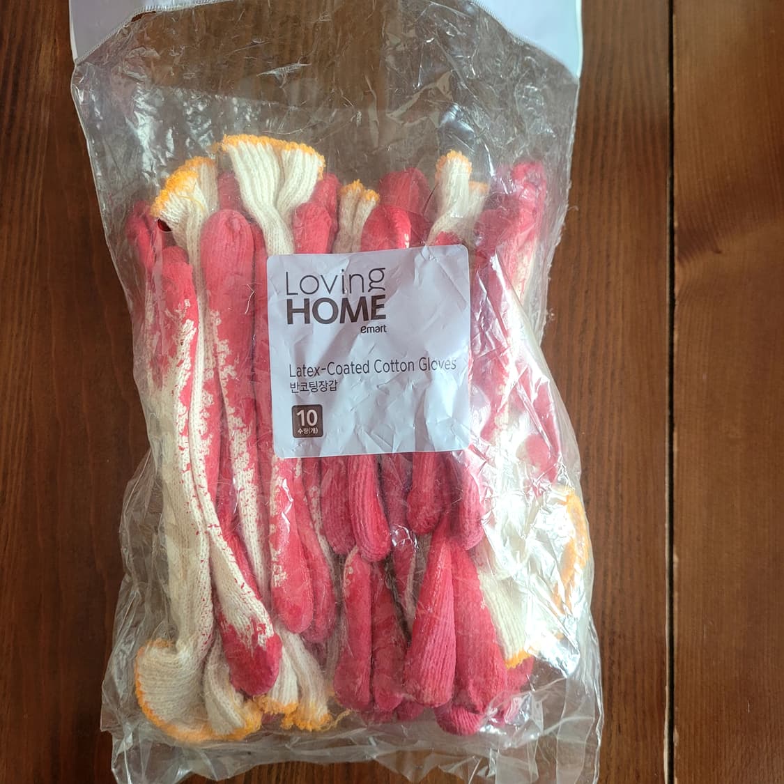 Loving HOME 라텍스 반코팅 목장갑 9켤레 상품이미지2