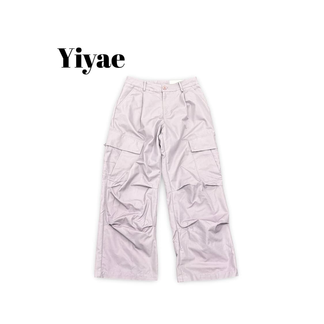 (30)Yiyae 와이드 카고 팬츠퍼플 상품이미지1
